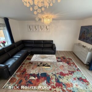 Afghan Hand-Knotted Mamluk Rug